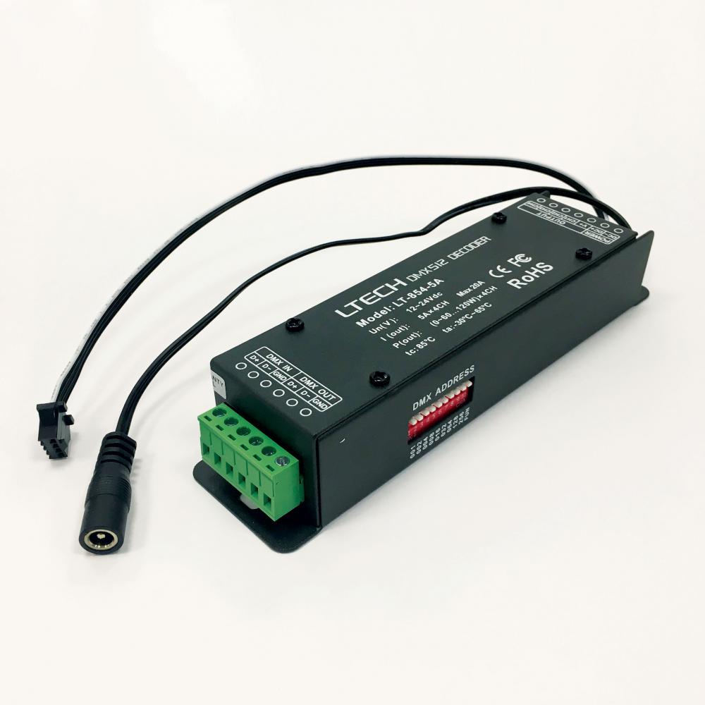 DMX Decoder for RGBW Tape Light