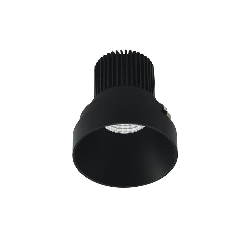 4" Iolite LED Round Trimless Downlight, 1000lm / 14W, 3000K, Black Finish