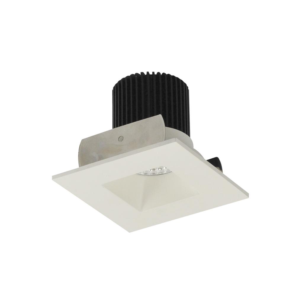 2" Iolite LED Square Reflector with Square Aperture, 1000lm / 14W, 3000K, Matte Powder White