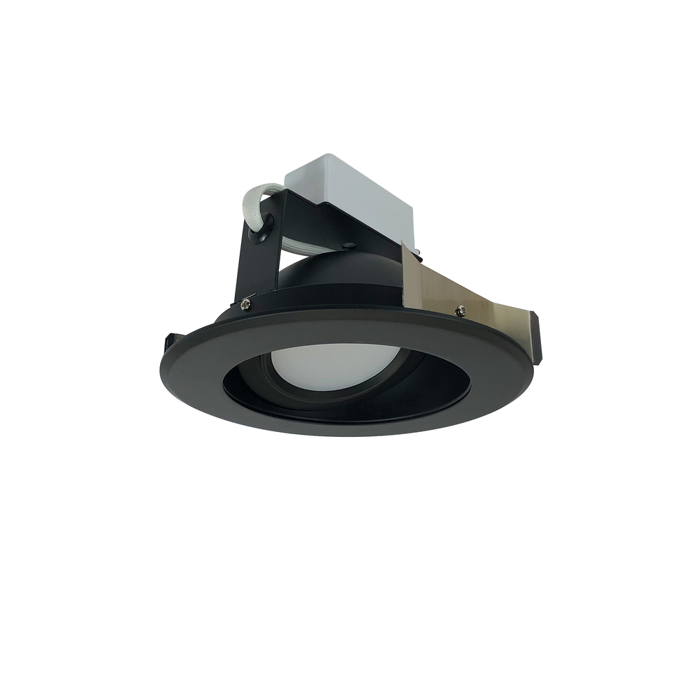 5" Cobalt Adjustable LED Retrofit, 1200lm / 14W, 4000K, Black Reflector / Black Flange