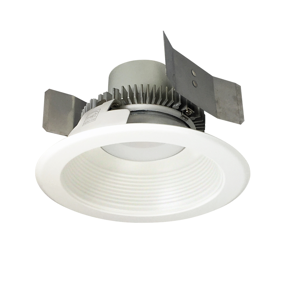 5" Cobalt Click LED Retrofit, Baffle, 1000lm / 12W, 4000K, Matte Powder White Baffle / Matte