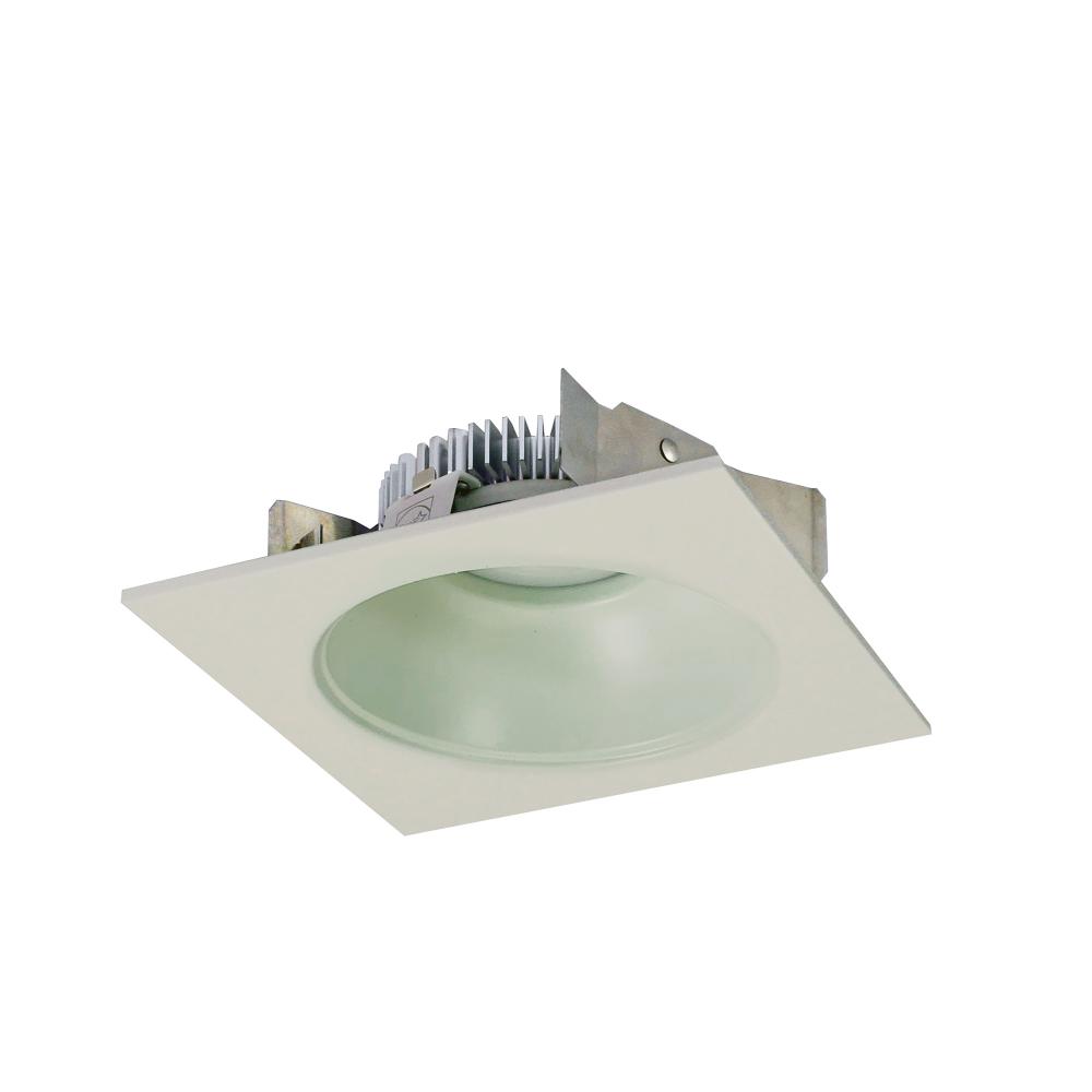 4" Cobalt Shallow High Lumen LED Trim, Square/Round Reflector, 850lm, 3000K, White