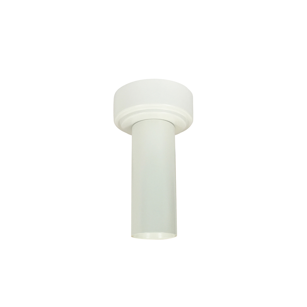 2" iLENE 48" Stem Mount Mini Cylinder, 725lm, 15W, Comfort Dim, White, 120V Triac/ELV/0-10V