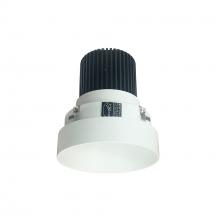 Nora NIO-4RTLNDC27XMPW/10 - 4" Iolite LED Round Trimless Downlight, 1000lm / 14W, 2700K, Matte Powder White Finish