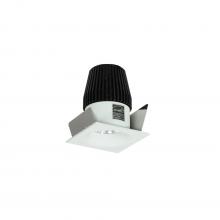 Nora NIOB-1SNBCDXMPW - 1" Iolite LED BWF Square Bullnose, 600lm, Comfort Dim, Matte Powder White Reflector / Matte