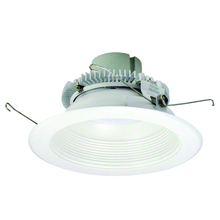 Nora NLCBC2-65227WW/A - 6" Cobalt Click LED Retrofit, Baffle, 750lm / 10W, 2700K, White Baffle / White Flange