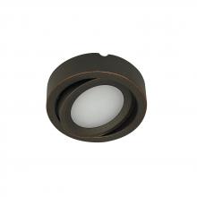 Nora NMP2-A27BZ - 24V Josh Adjustable LED Puck Light, 300lm / 2700K, Bronze Finish