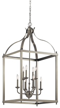 Kichler 42591NI - Larkin 47.75" 8 Light Pendant in Brushed Nickel