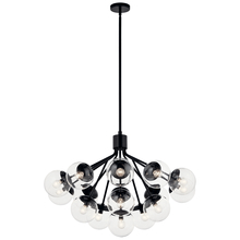 Kichler 52702BKCLR - Chandelier Convertible 16Lt