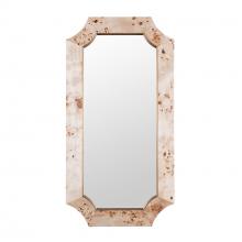 Varaluz 449MI28B - Farra 28x54 Wall Mirror - Poplar Burl/Weathered Brass