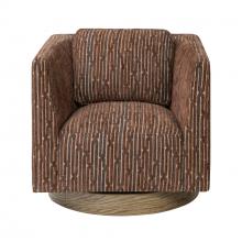 Varaluz 509CH30A - Fullerton Accent Chair - Harvest Oak/Geo