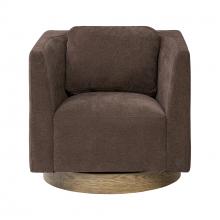 Varaluz 509CH30B - Fullerton Accent Chair - Harvest Oak/Chocolate