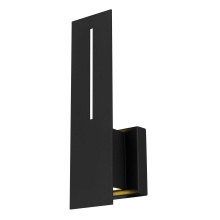 Alteck, LLC AW0109-3CCT-W-BK - Slot LED Wall Sconce H15