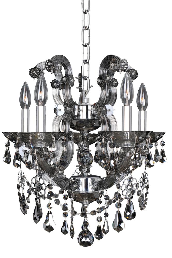 Brahms 5 Light Chandelier