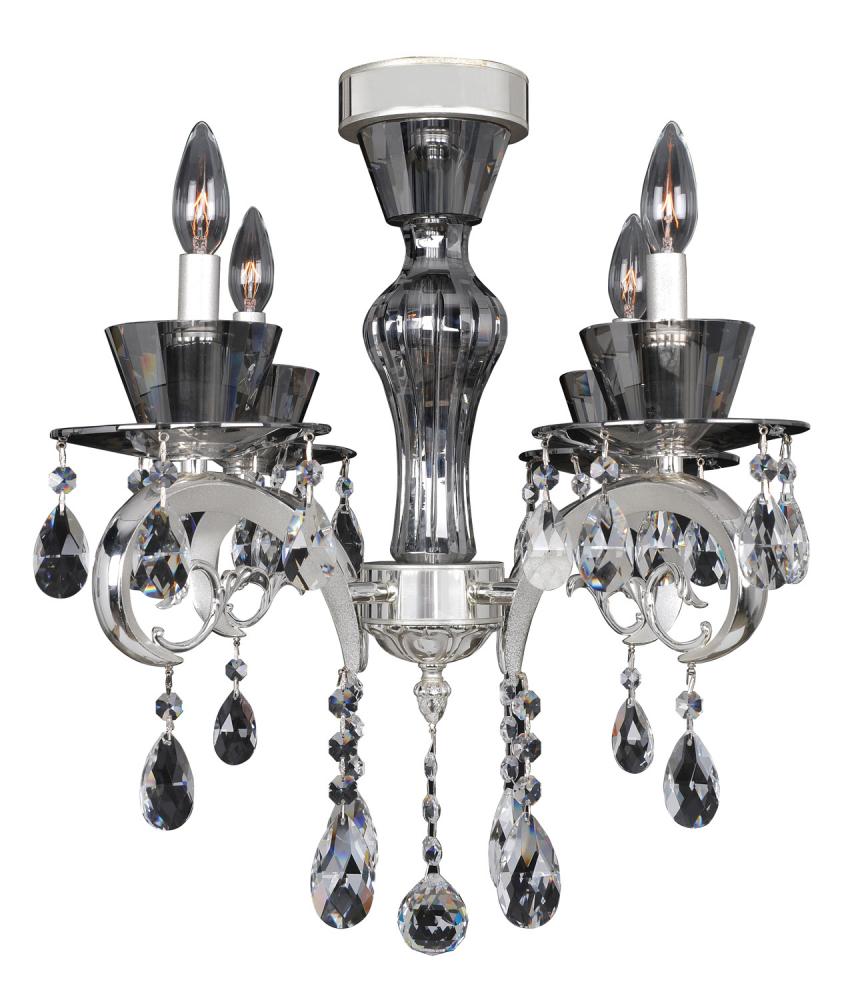 Locatelli 4 Light Convertible Mini Chandelier - Flush Mount