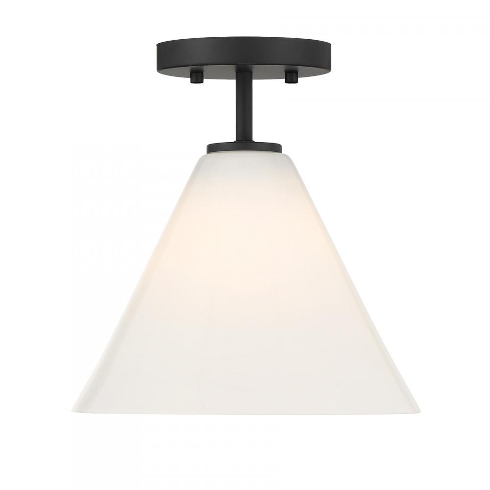 Blair 1-Light Mini-Pendant in Matte Black