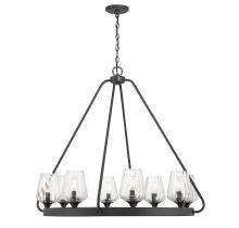 Savoy House 1-3394-8-89 - Carlton 8-Light Chandelier in Matte Black