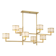Savoy House 1-6493-8-328 - Mariquita 8-Light Chandelier in Spun Gold by Breegan Jane