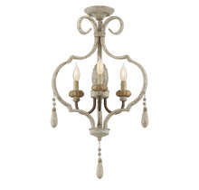 Savoy House 6-9985-3-94 - Dauphin 3-Light Convertible Semi-Flush or Pendant in Avignon