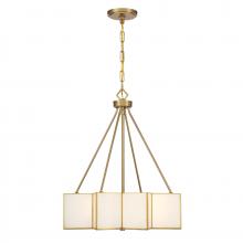 Savoy House 7-5988-3-322 - Reiling 3-Light Pendant in Warm Brass