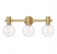 Savoy House 8-3076-3-322 - Wright 3-Light Bathroom Vanity Light in Warm Brass