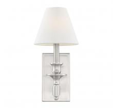 Savoy House 9-0700-1-SN - Washburn 1-Light Wall Sconce in Satin Nickel