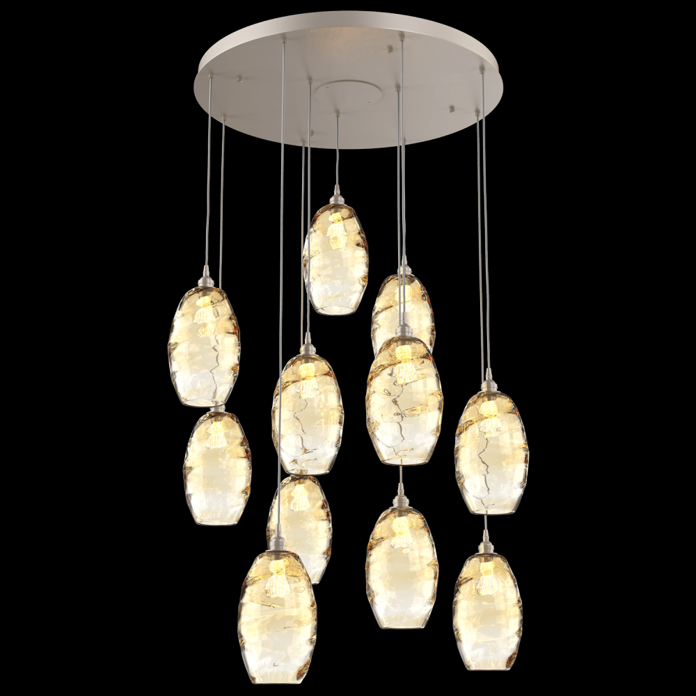 Ellisse Round 11pc Multi-Pendant