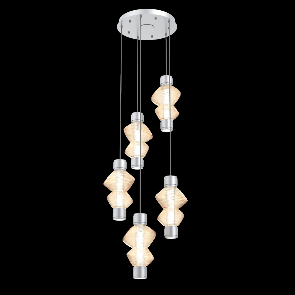 Mandrel Round 5pc Multi-Pendant - Mesa