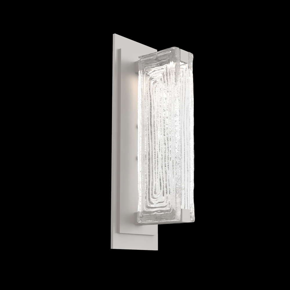 Tabulo Sconce-Beige Silver-Linea Cast Glass