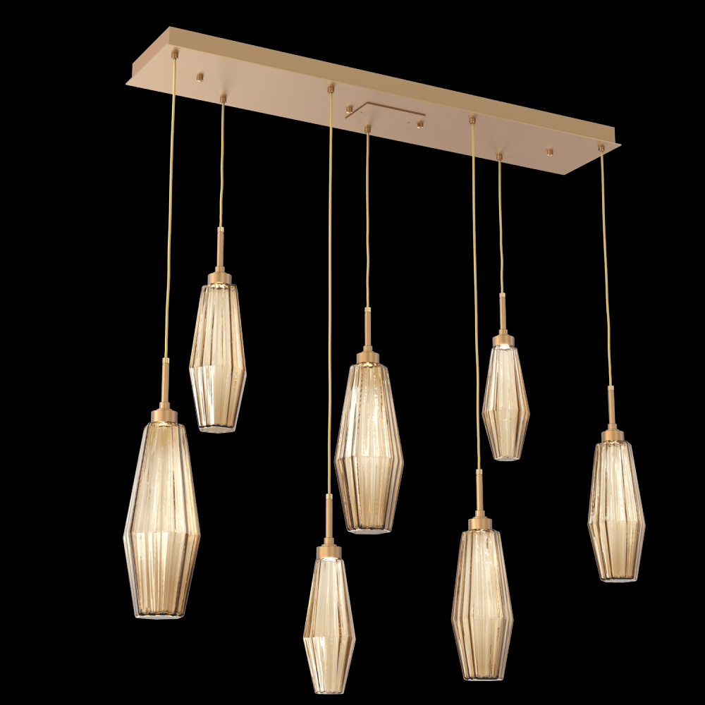 Aalto Linear 7pc Multi-Pendant