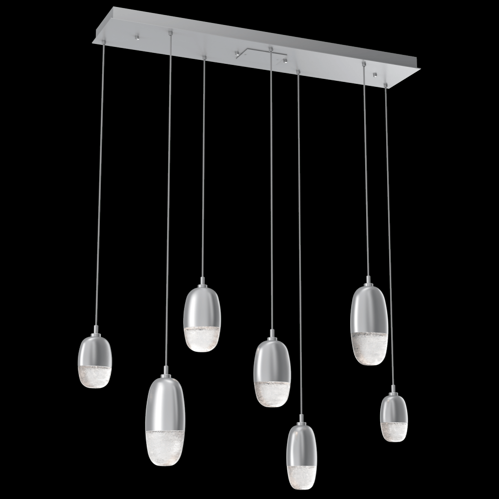 Pebble Linear 7pc Multi-Pendant