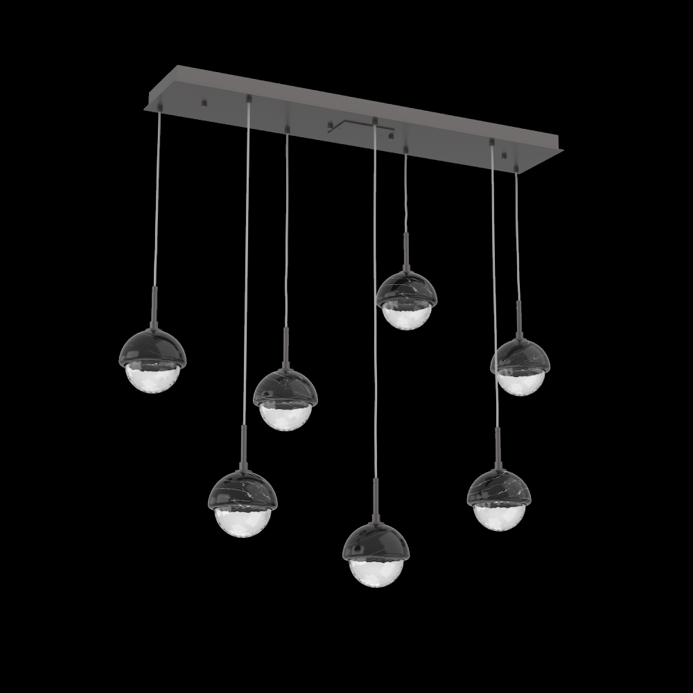 Cabochon Linear Pendant Chandelier