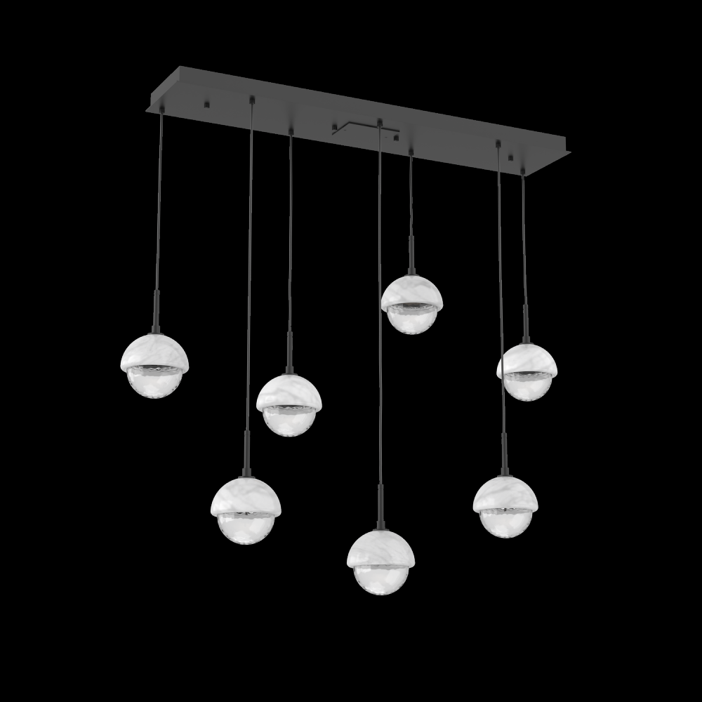 Cabochon Linear Pendant Chandelier