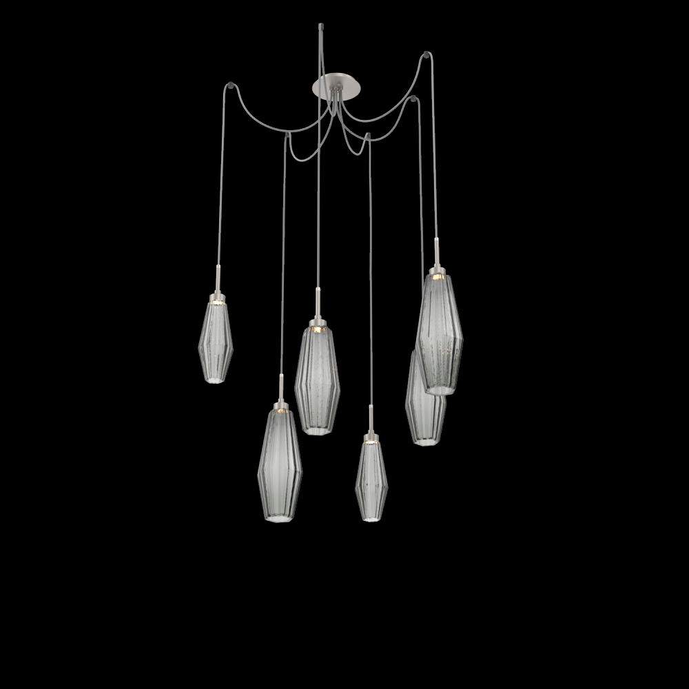 Aalto Round 6pc Swag Multi-Pendant