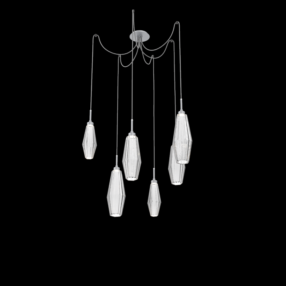 Aalto Round 6pc Swag Multi-Pendant