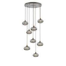 Hammerton CHB0036-08-FB-OS-C01-E2 - Coppa Round 8pc Multi-Pendant