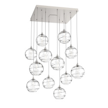 Hammerton CHB0047-12-BS-OC-C01-E2 - Terra Square 12pc Multi-Pendant