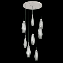 Hammerton CHB0049-08-BS-RS-C01-L3 - Aalto Round 8pc Multi-Pendant