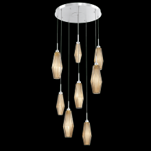 Hammerton CHB0049-08-CS-RB-C01-L3 - Aalto Round 8pc Multi-Pendant