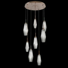 Hammerton CHB0049-08-FB-RS-C01-L1 - Aalto Round 8pc Multi-Pendant