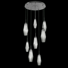 Hammerton CHB0049-08-MB-RS-C01-L1 - Aalto Round 8pc Multi-Pendant