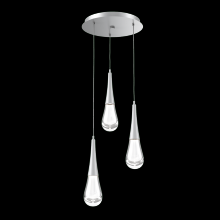 Hammerton CHB0078-03-CS-C-C01-L1 - Raindrop Round 3pc Multi-Pendant