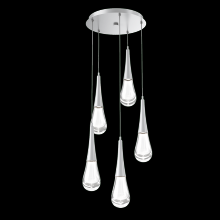 Hammerton CHB0078-05-CS-C-C01-L1 - Raindrop Round 5pc Multi-Pendant