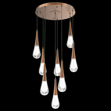 Hammerton CHB0078-08-BB-C-C01-L3 - Raindrop Round 8pc Multi-Pendant