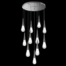 Hammerton CHB0078-11-GP-C-C01-L3 - Raindrop Round 11pc Multi-Pendant