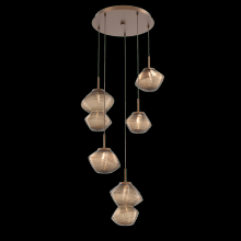 Hammerton CHB0089-05-BB-B-C01-L3 - Mesa Round 5pc Multi-Pendant