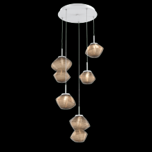 Hammerton CHB0089-05-CS-B-C01-L3 - Mesa Round 5pc Multi-Pendant