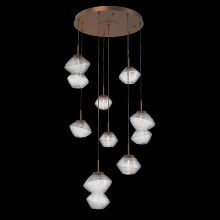 Hammerton CHB0089-08-BB-C-C01-L3 - Mesa Round Pendant Chandelier