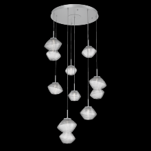 Hammerton CHB0089-08-CS-C-C01-L3 - Mesa Round 8pc Multi-Pendant