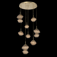 Hammerton CHB0089-08-GB-B-C01-L3 - Mesa Round Pendant Chandelier